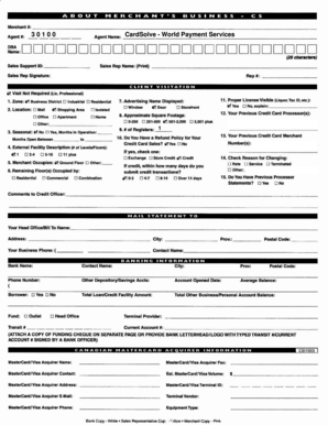 fillable online first data canada retail business