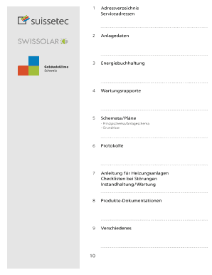 Example psychosocial assessment report - Anleitung fr Heizungsanlagen - suissetec