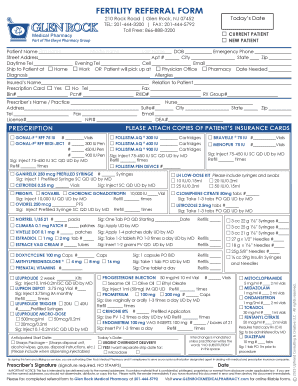 Fertility Referral Form