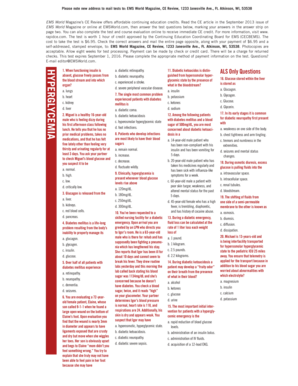 EMS World Magazine CE Review Test