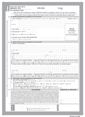 Know Your Client (KYC) Application Form