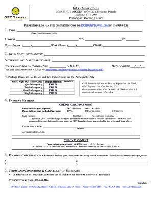 DCI Honor Corps Booking Form 4.doc