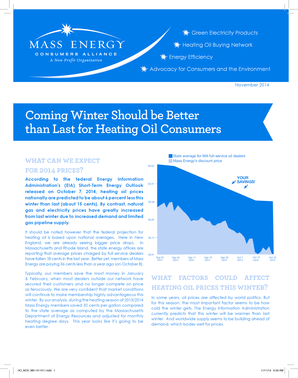Heating Oil Membership Renewal Form
