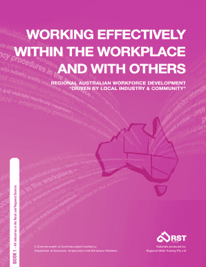 Work Effectively within the Workplace and with Others