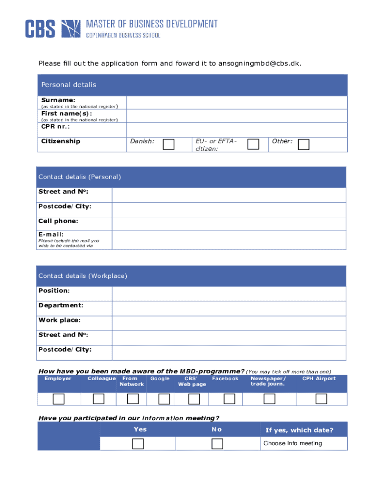 Form preview