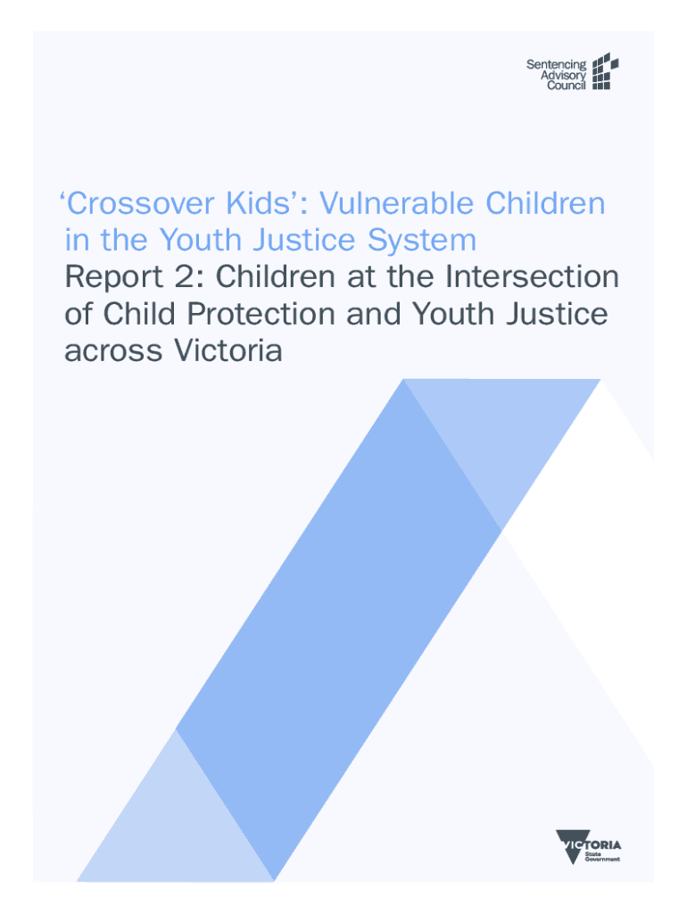 Fillable Online 'Crossover kids' vulnerable children in the youth