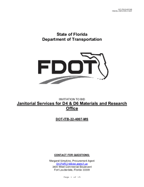 Fillable Online DOT ITB 22 4007 MS Fax Email Print pdfFiller Fillable Online DOT ITB 22 4007 MS Fax Email Print pdfFiller