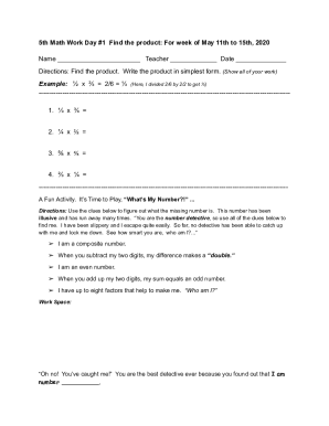5th Grade Math Word Problems Worksheets - K5 Learning