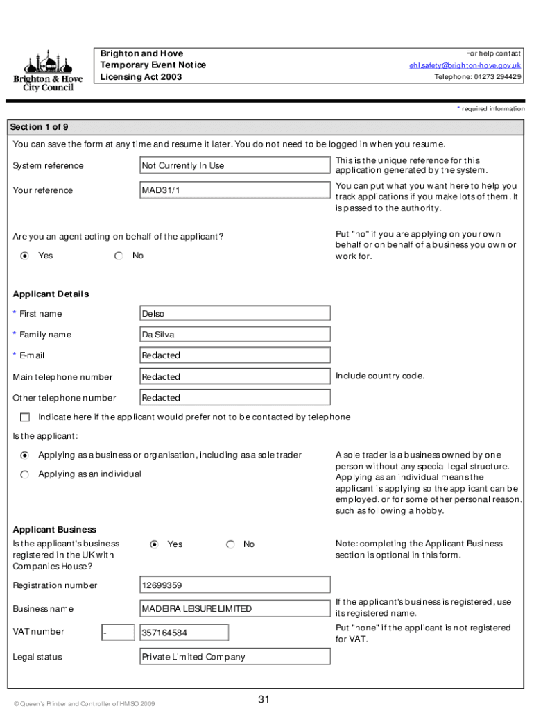 Form preview