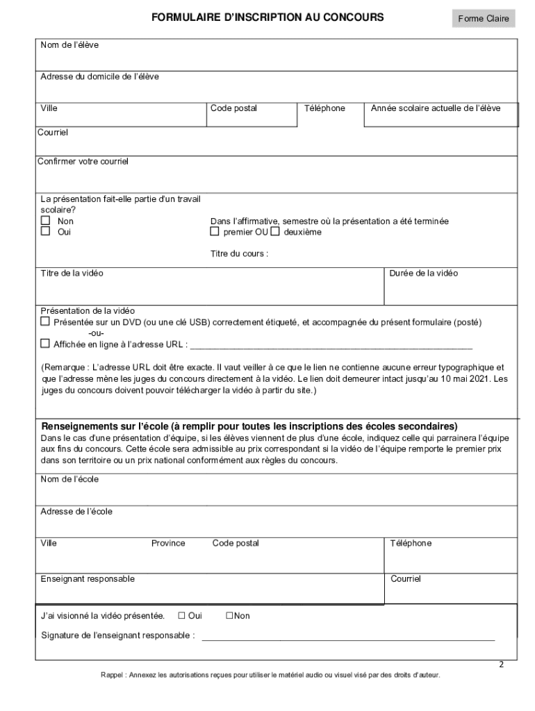 Form preview