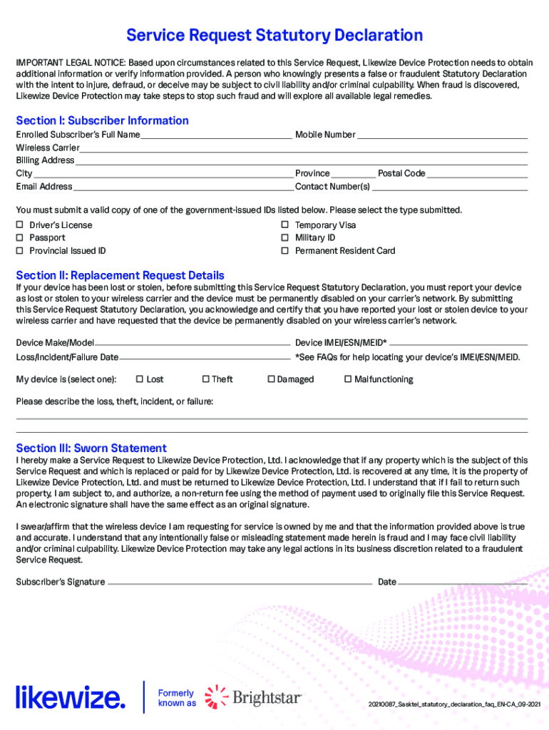Fillable Online How to Submit a Premium Device Protection Service