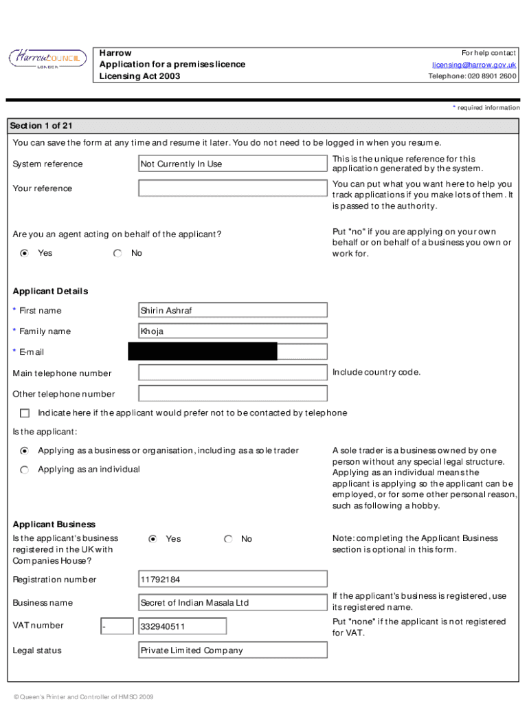 Form preview
