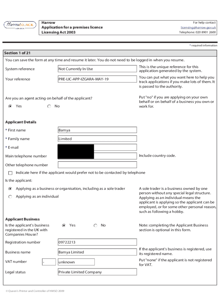 Form preview