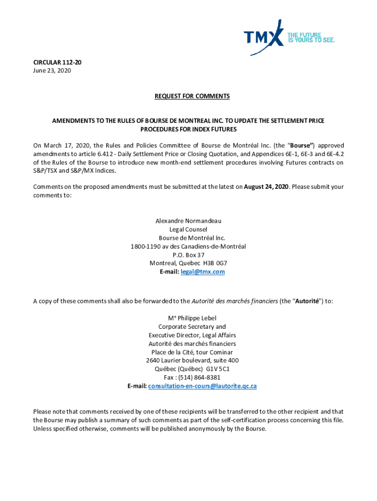 Fillable Online Final Rule Cash Settlement and Regulatory Halt Regulations Fax Email Print