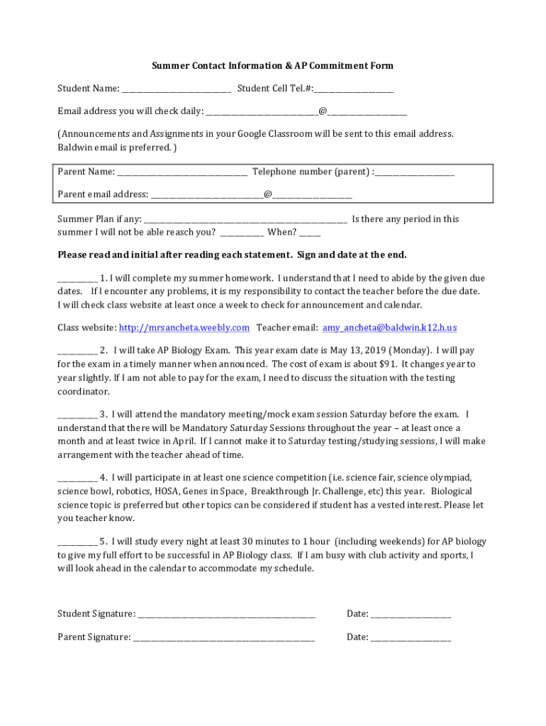 Form preview