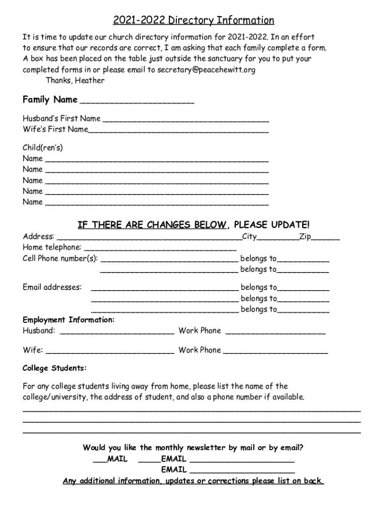 Form preview