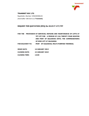 Transnet SOC Ltd Tender Bulletin - Page 3 of 494