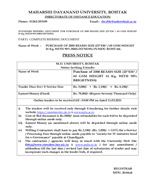 Form preview