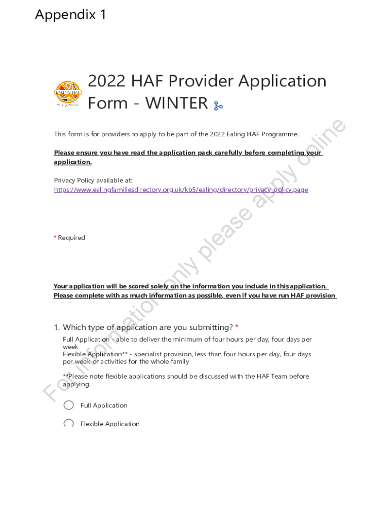 Form preview