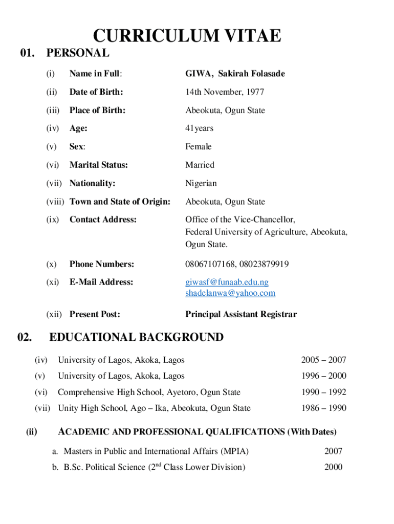 Form preview