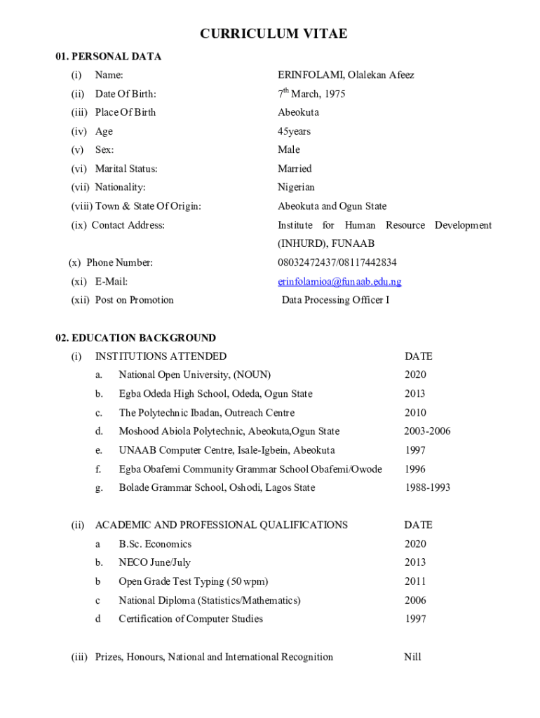 Form preview