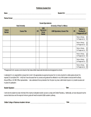 Form preview