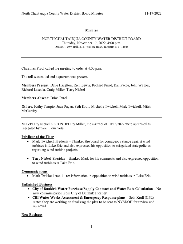 Fillable Online News Chautauqua County Department of Planning and