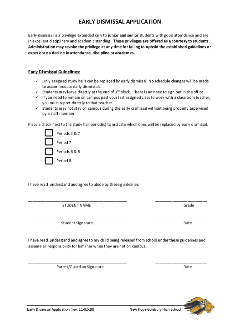 Fillable Online Conestoga High School Junior Parent Authorization for