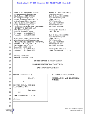 Case 3:13-cv-00457-JST Document 382 Filed 04/24/17 Page 1 of 4