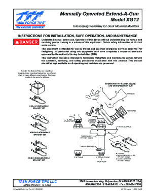 Fillable Online Extend-A-Gun 12 Inch Instruction Manual (pdf) - Task ...