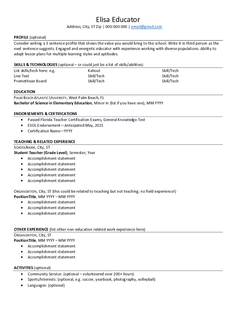 Form preview