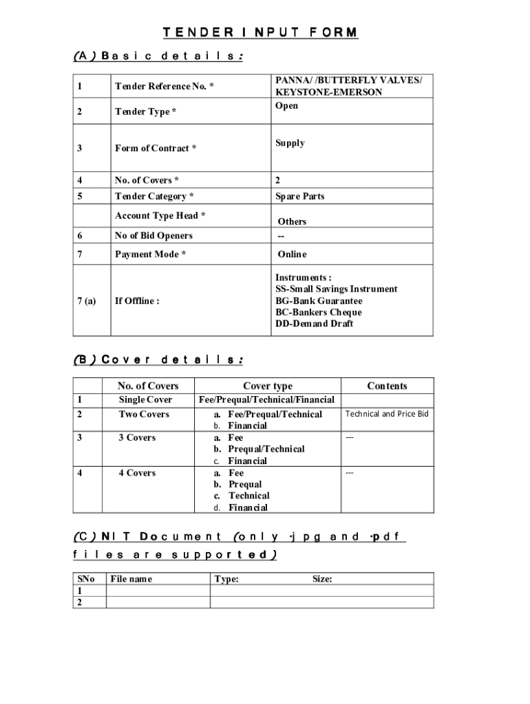 Form preview