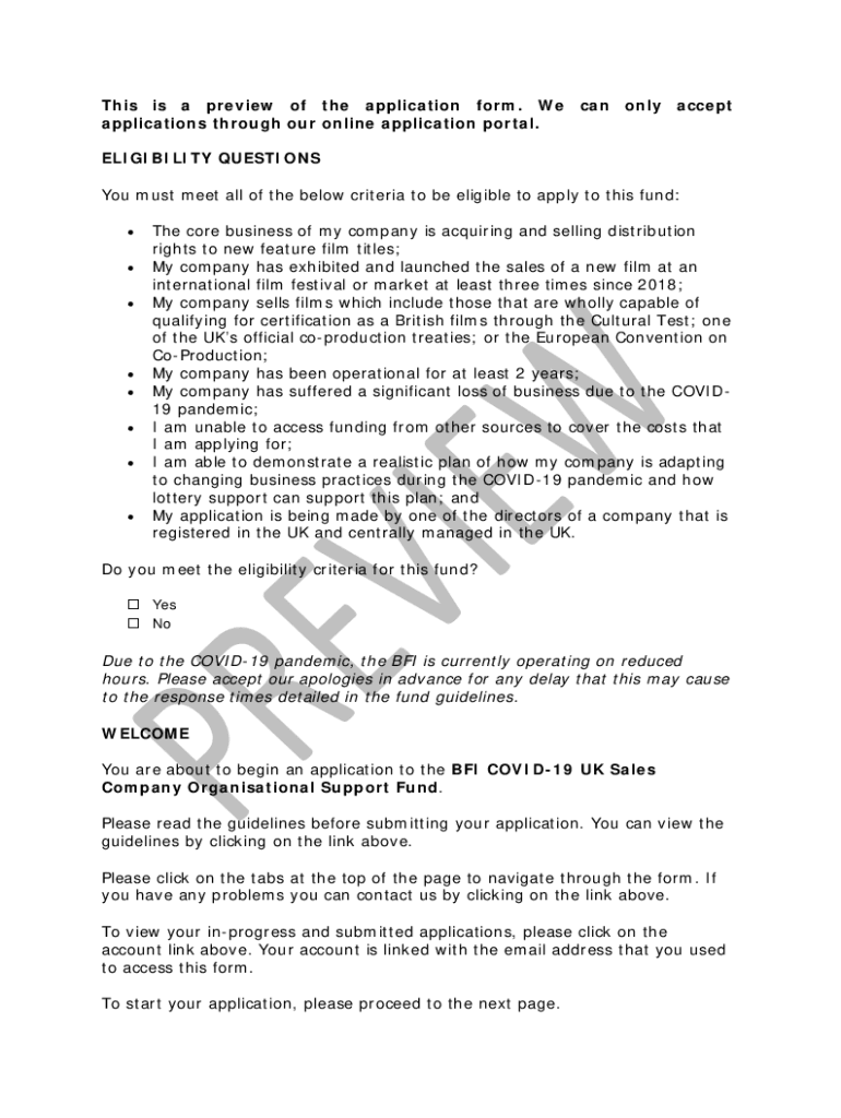 Form preview