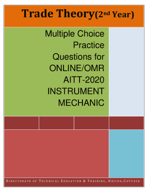 Multiple Choice Practice Questions for ONLINE/OMR AITT ...