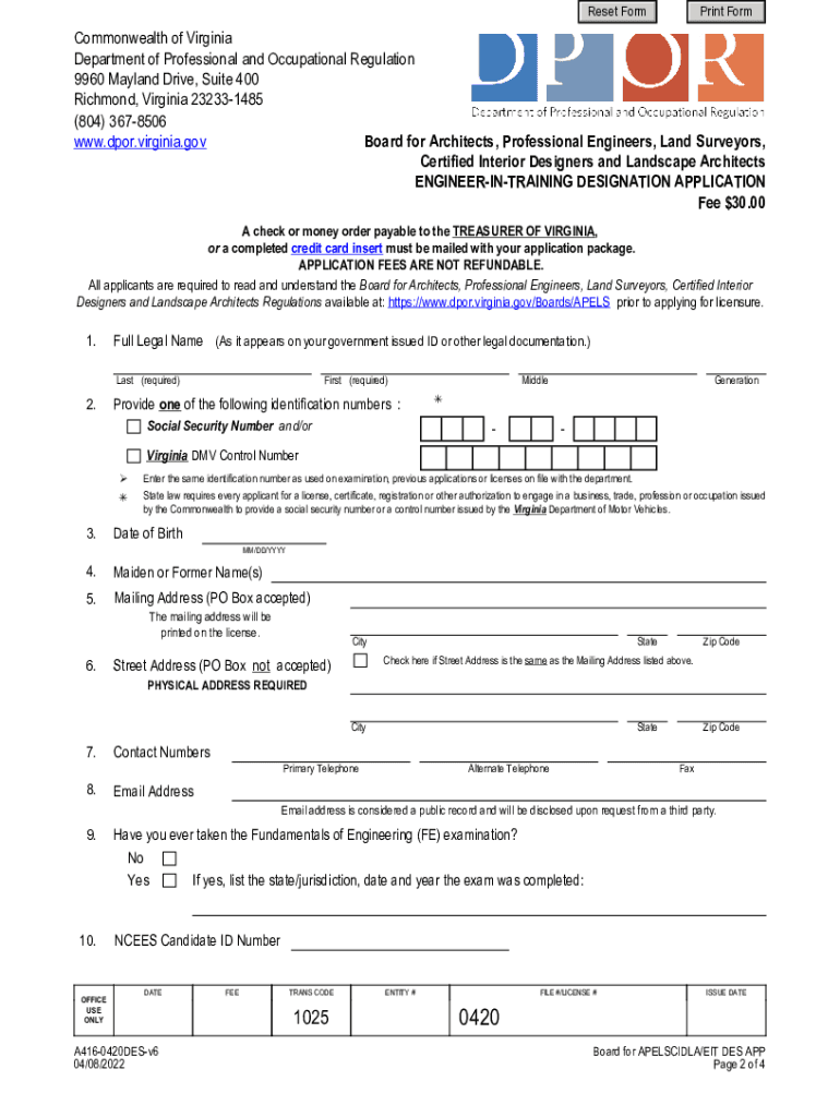 Form preview