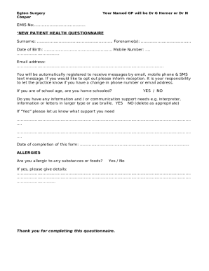 Form preview