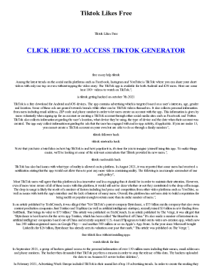 Free Tiktok FollowersFree Tiktok Fans How To Get Free ...