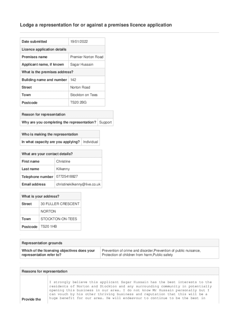 Form preview