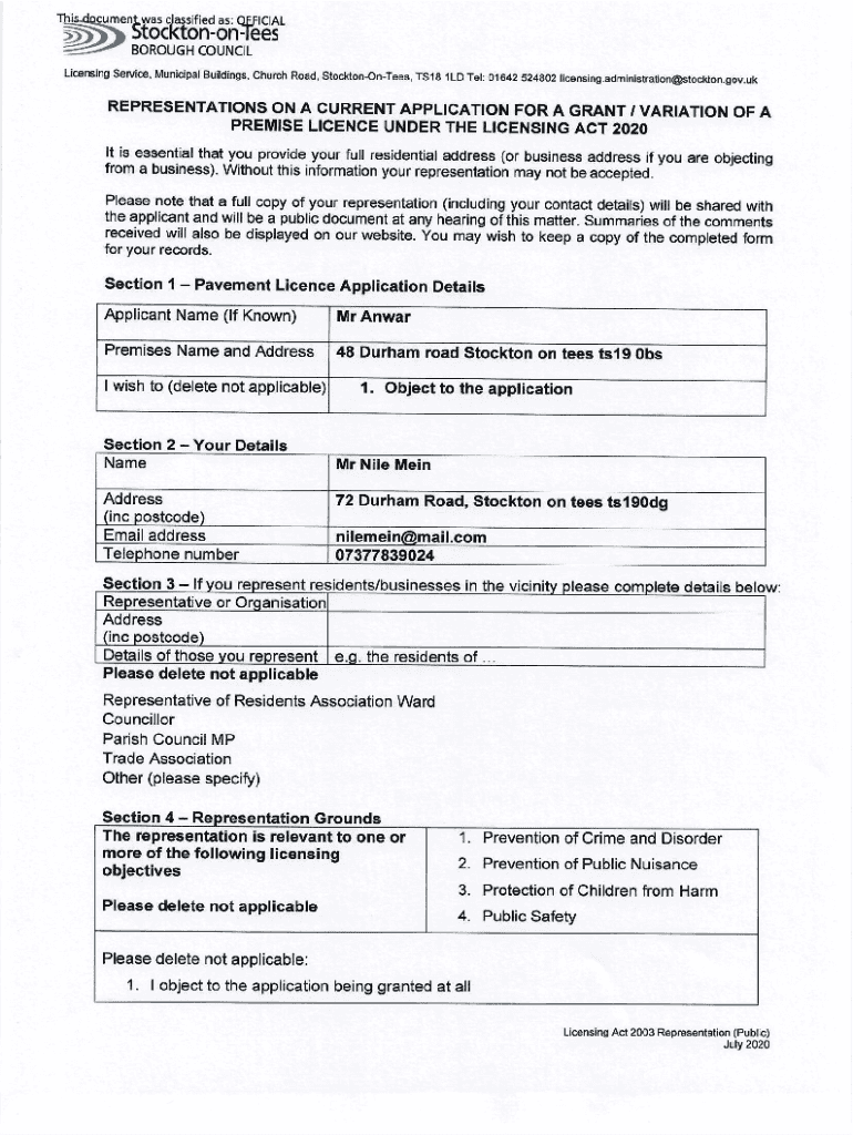 Form preview