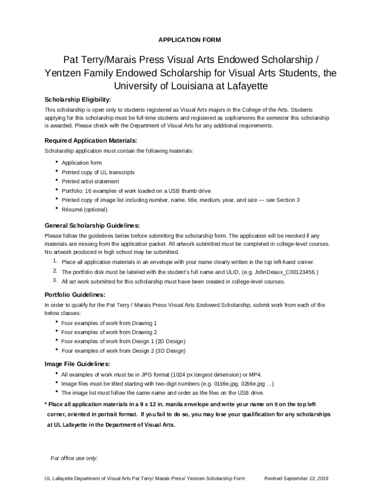 Title of Work Department of Visual Arts Doc Template pdfFiller