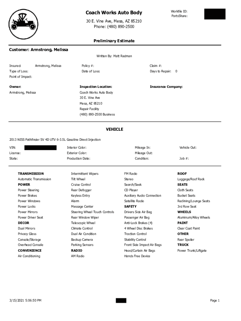 Form preview