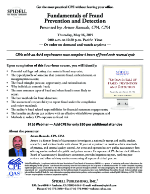 Fundamentals of Fraud Prevention and Detection