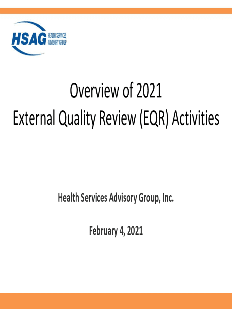 Fillable Online South Carolina External Quality Review MSPscdhhs.gov