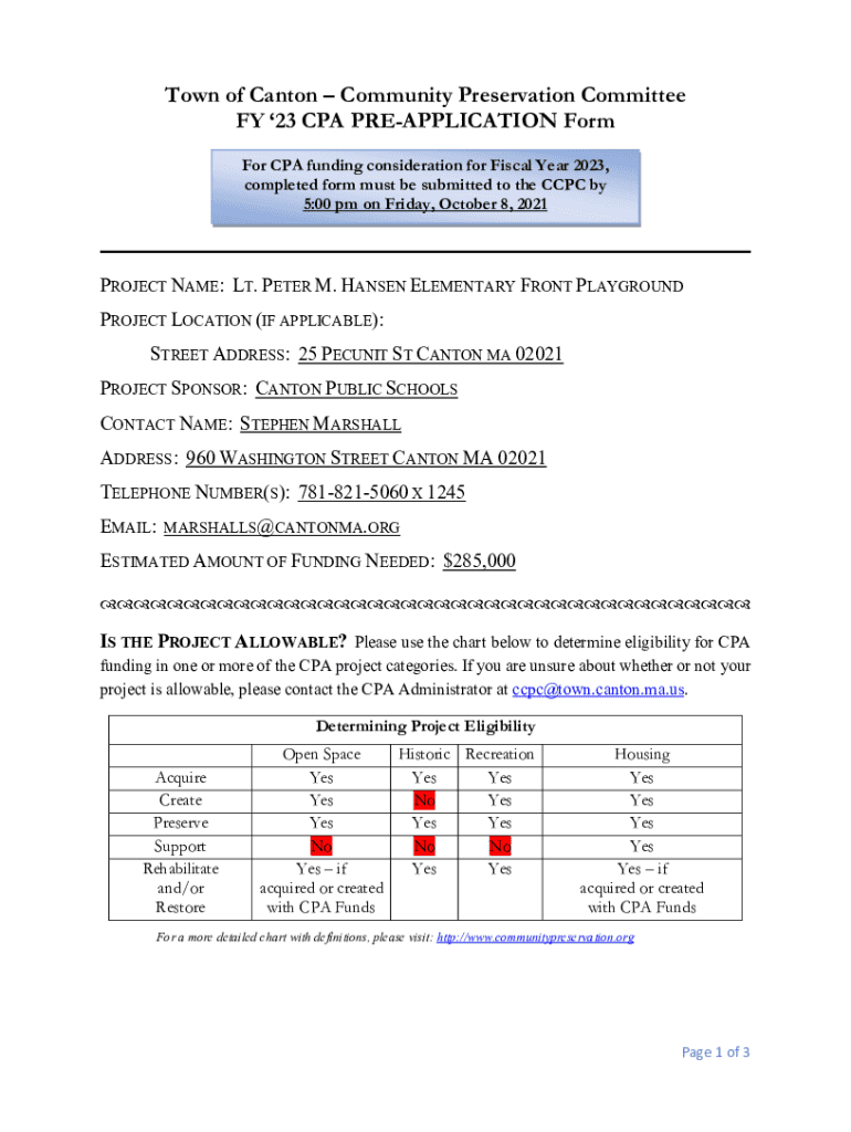 Form preview