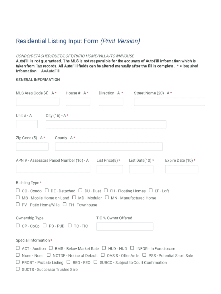 Form preview