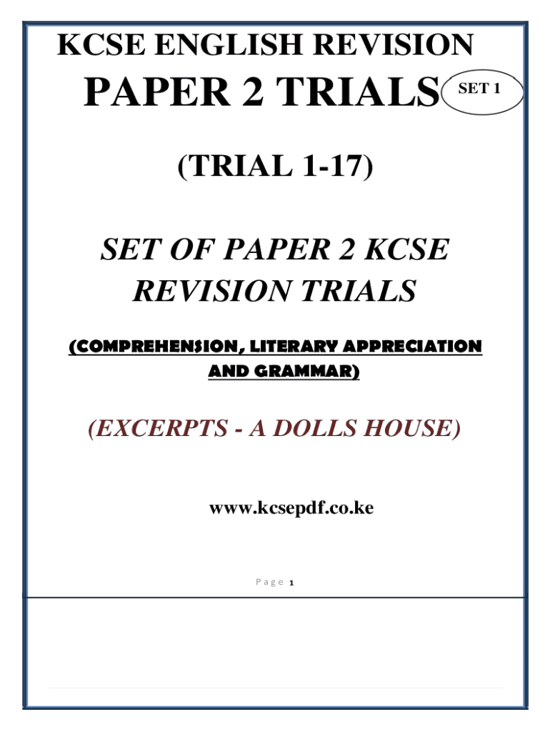 Fillable Online A Doll's House Excerpts and Questions
