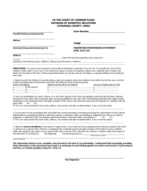Fillable Online domestic cuyahogacounty Praecipe To Court Reporter For Fillable Online domestic cuyahogacounty Praecipe To Court Reporter For