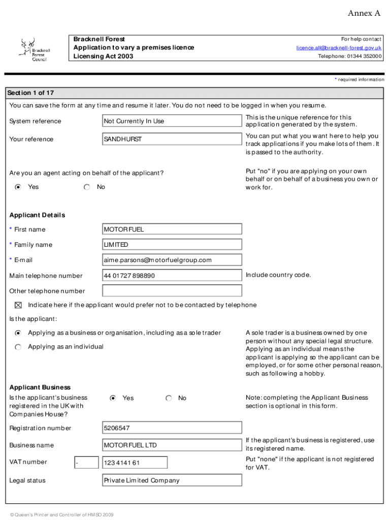 Form preview