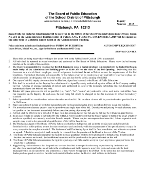 , TUESDAY, DECEMBER 3, 2019 will be opened at