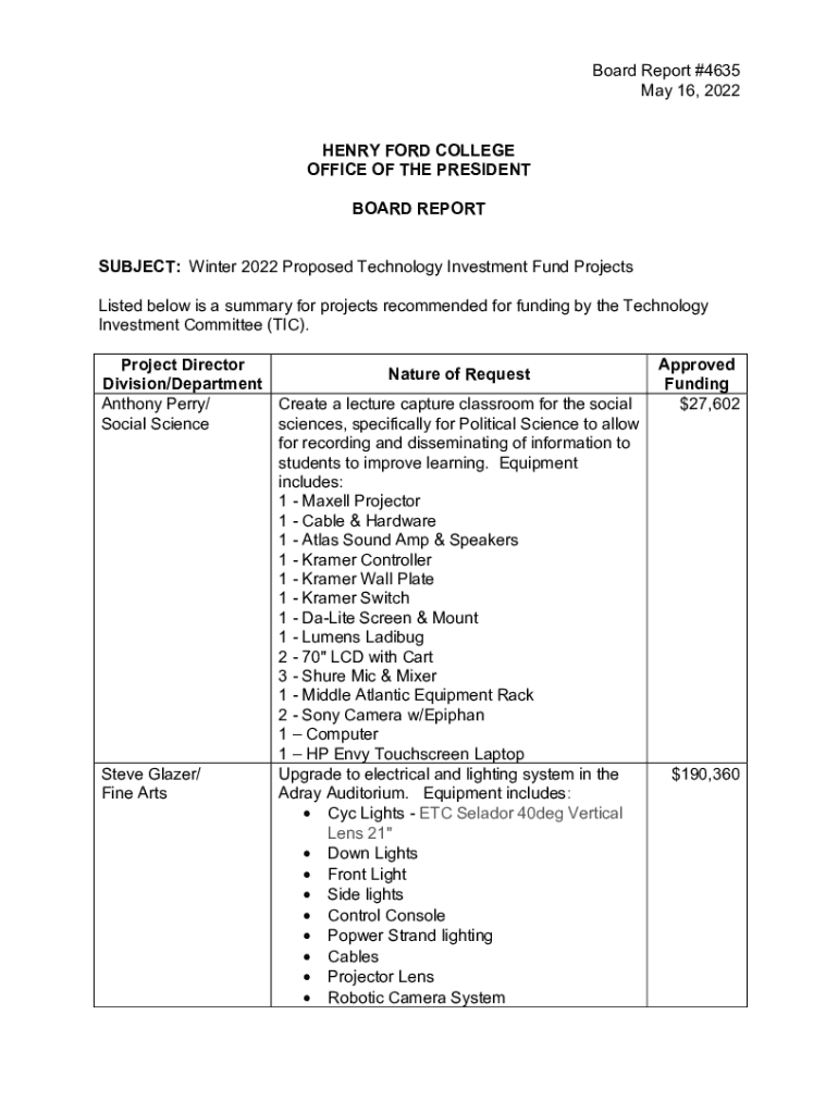 Fillable Online How To Write A Good Board Report Free Template Fax 